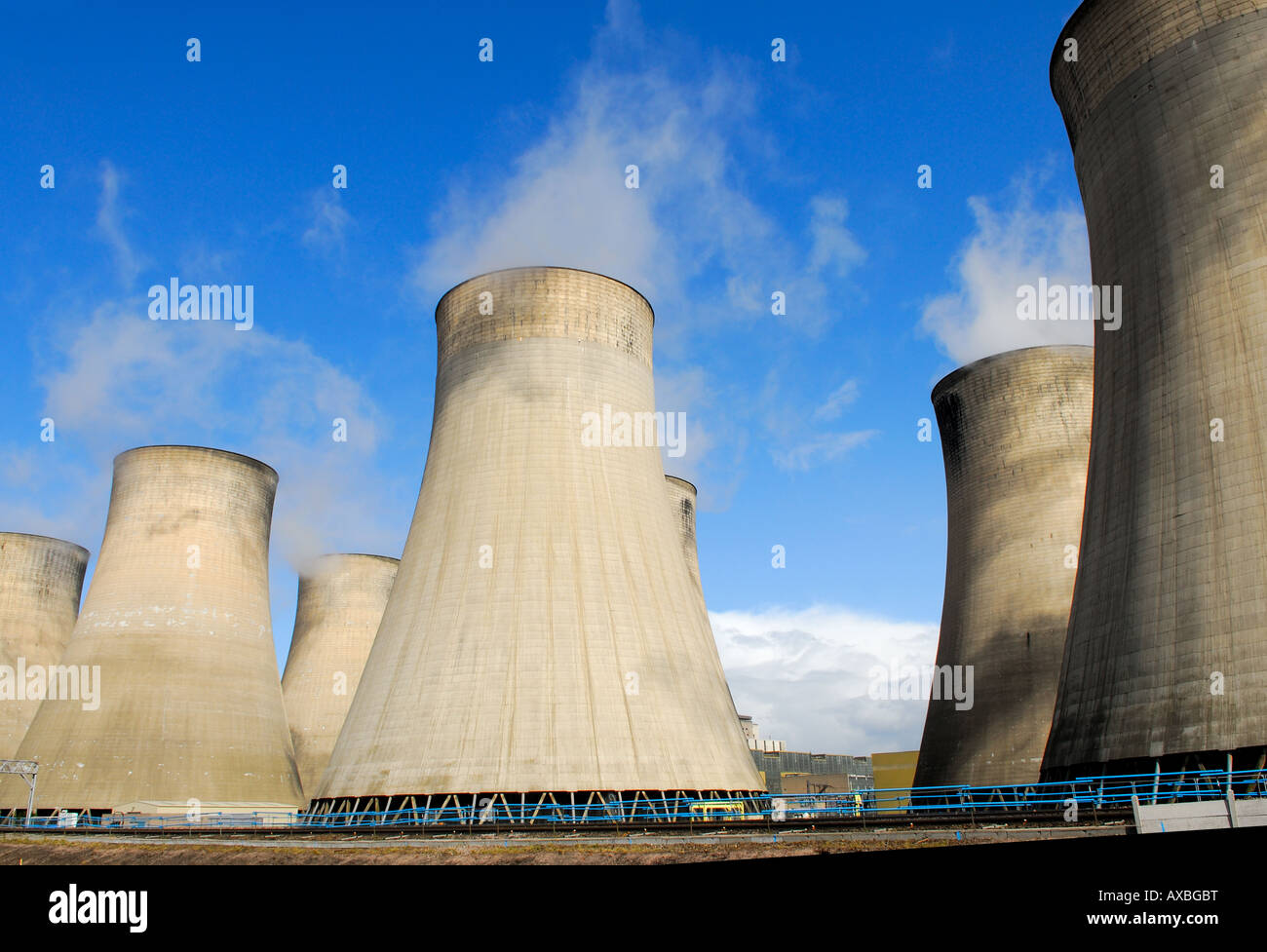 Ratcliffe-su-Soar power station. Foto Stock