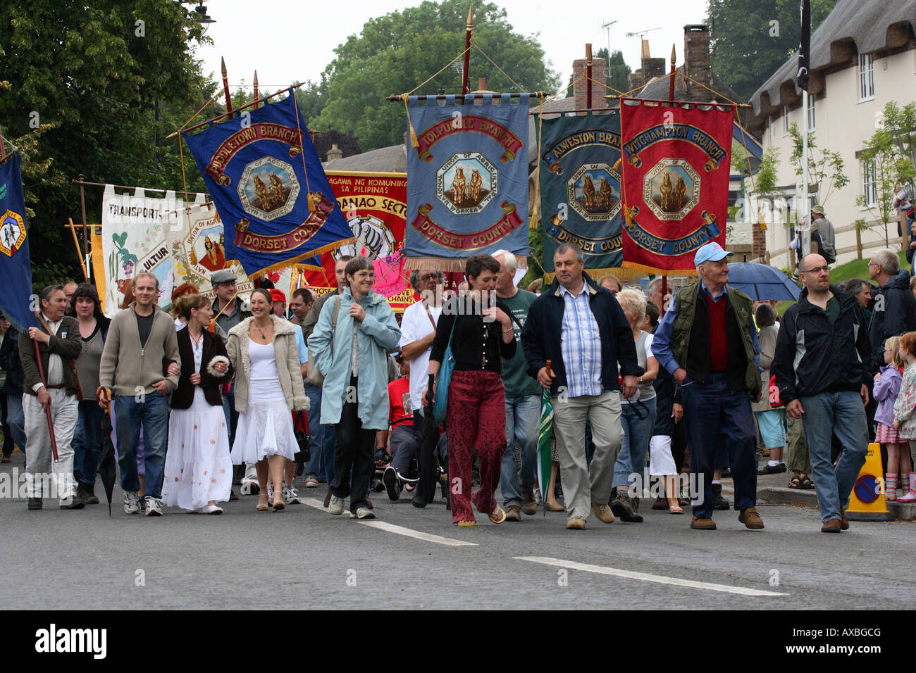 Tolpuddle Marzo 2008 Foto Stock