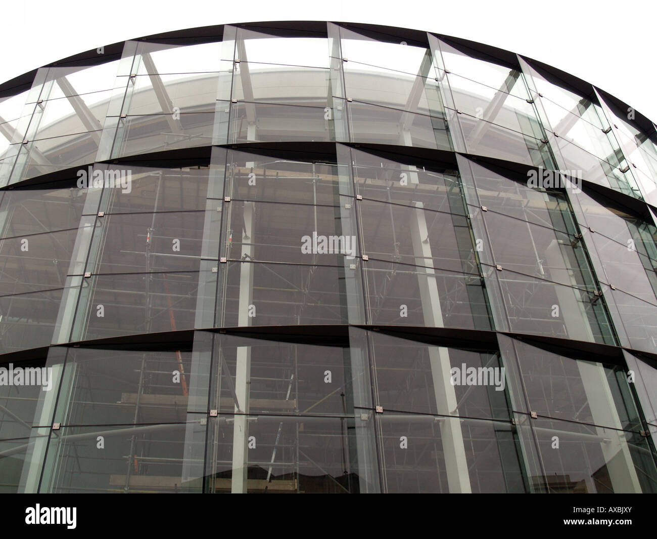 Moderno edificio di ammodernamento rollbar di costruzione di città europea della cultura 2008 Liverpool Merseyside England Foto Stock