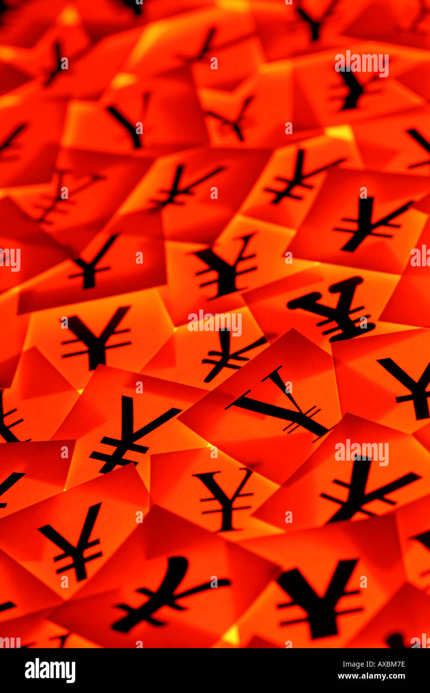 Valuta di yen Foto Stock