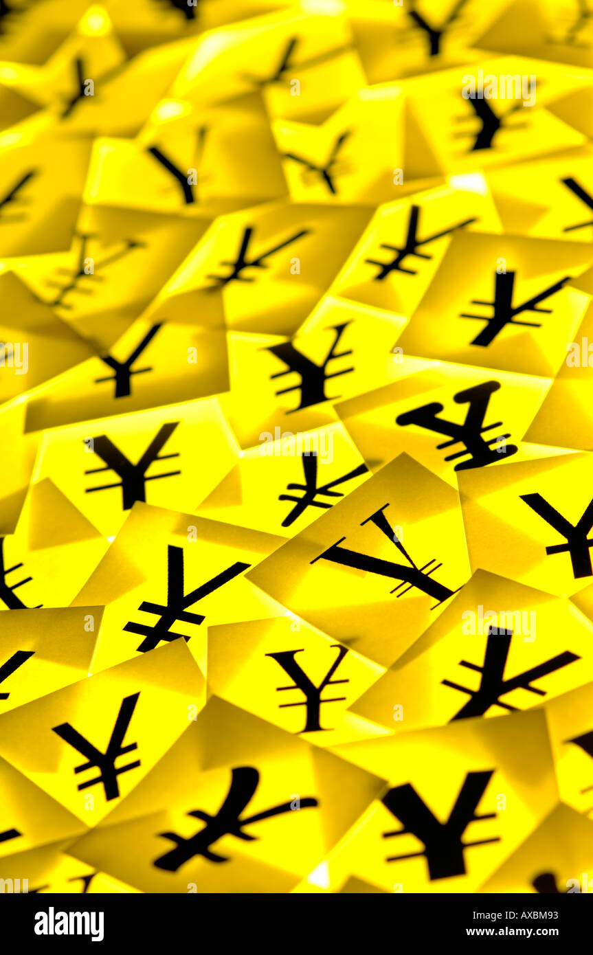 Valuta di yen Foto Stock