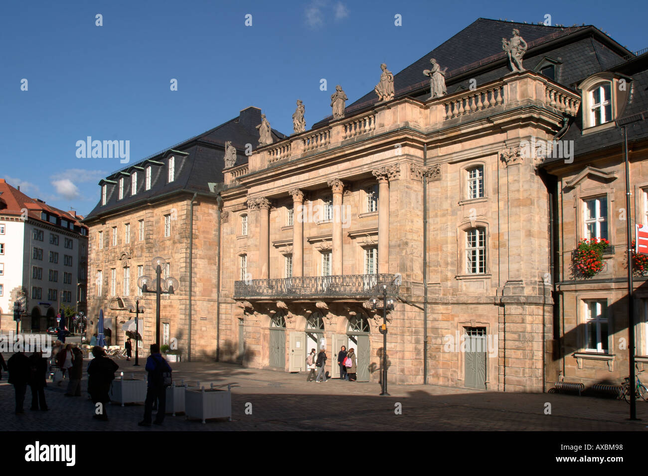Germania Baviera Bayreuth opera barocca della casa Foto Stock