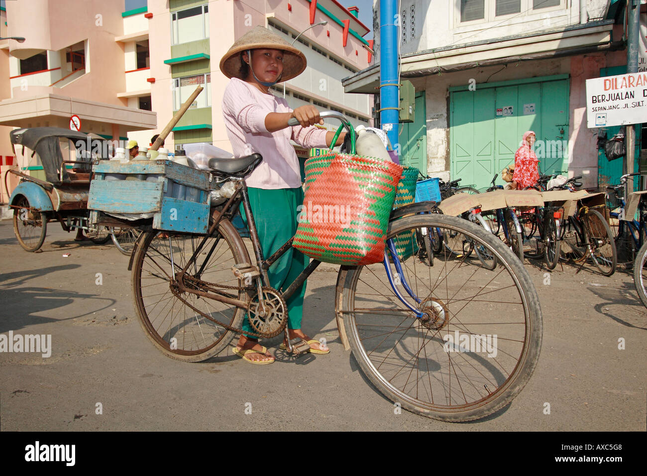 Noleggio Pekalongan Java Centrale Indonesia Foto Stock