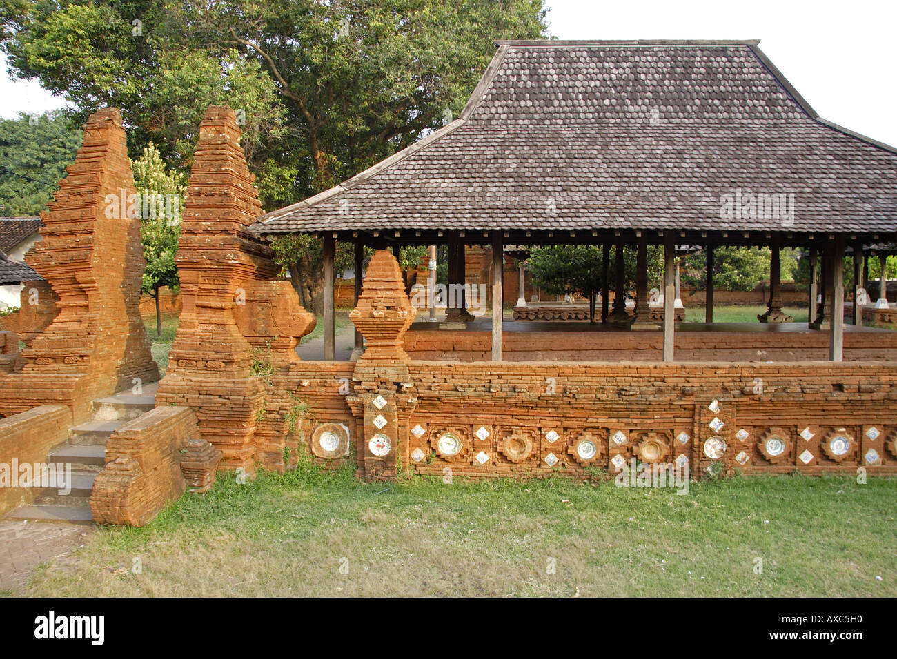 Il Kraton Kesephuhan palace, Cirebon, Java, Indonesia Foto Stock