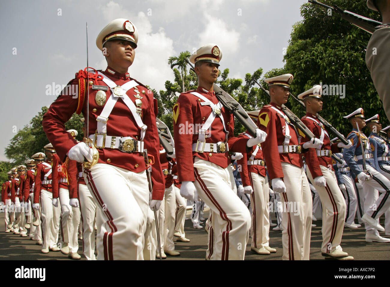 Giorno di indipendenza, di Jakarta, Indonesia Foto Stock