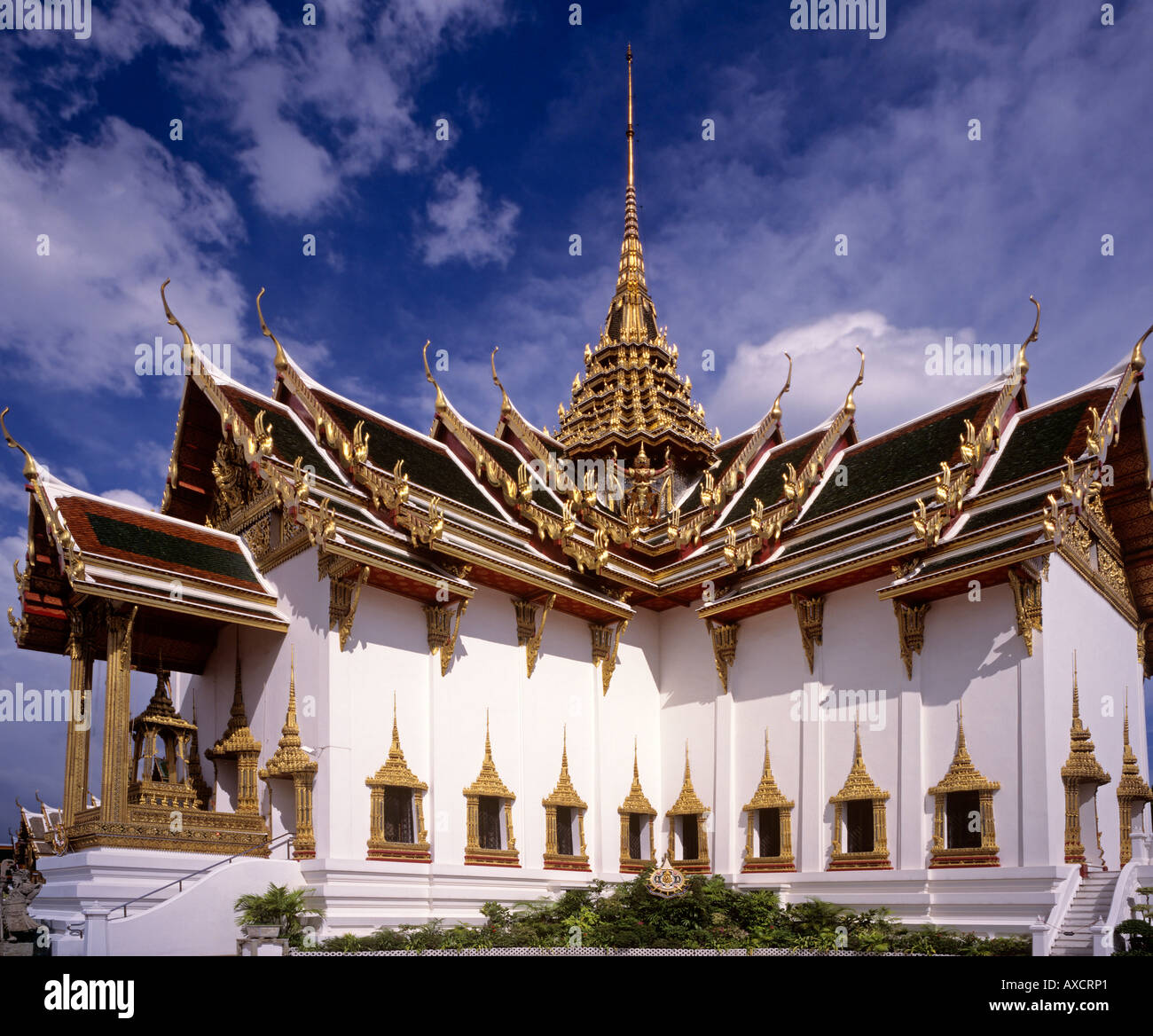 Il Dusit Maha Prasad Grand Palace a Bangkok in Tailandia Foto Stock