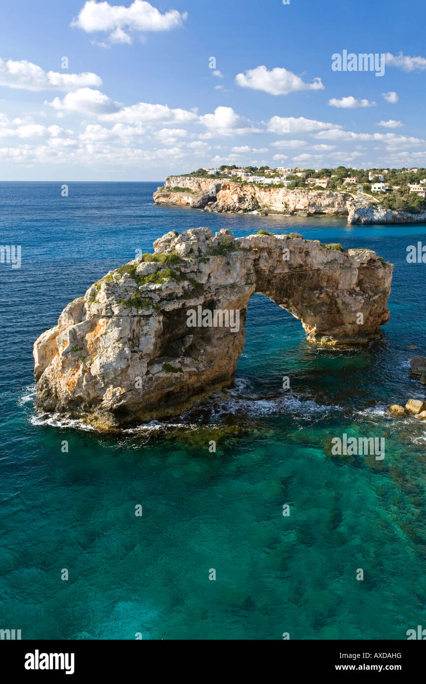 Es Pontas.vicino a Cala Santanyi.Mallorca Island.Spagna Foto Stock