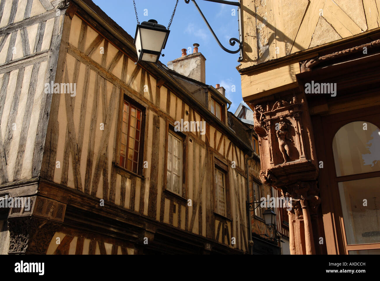 Auxerre in Borgogna Francia Foto Stock
