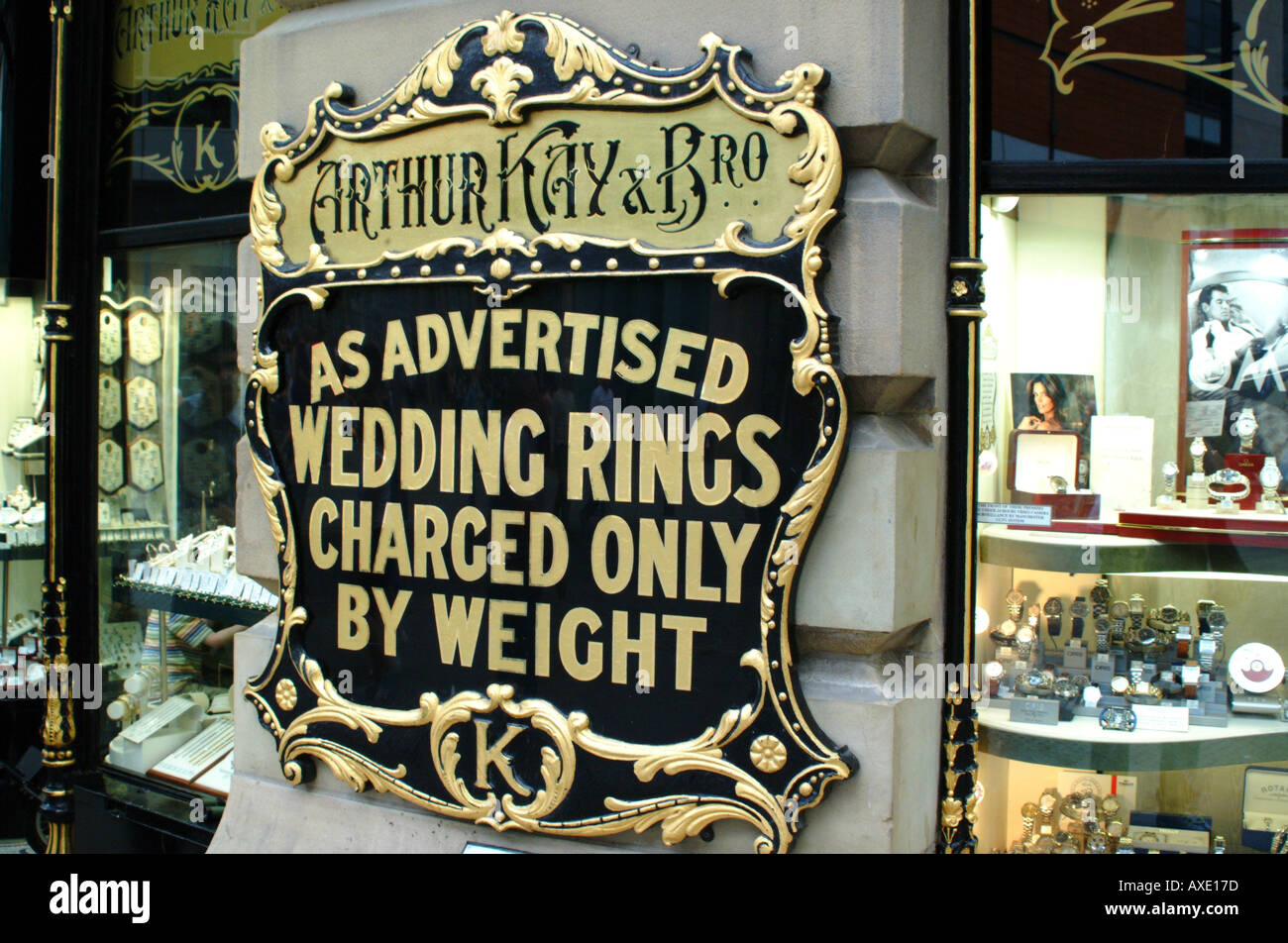 Fedi nuziali Foto Stock