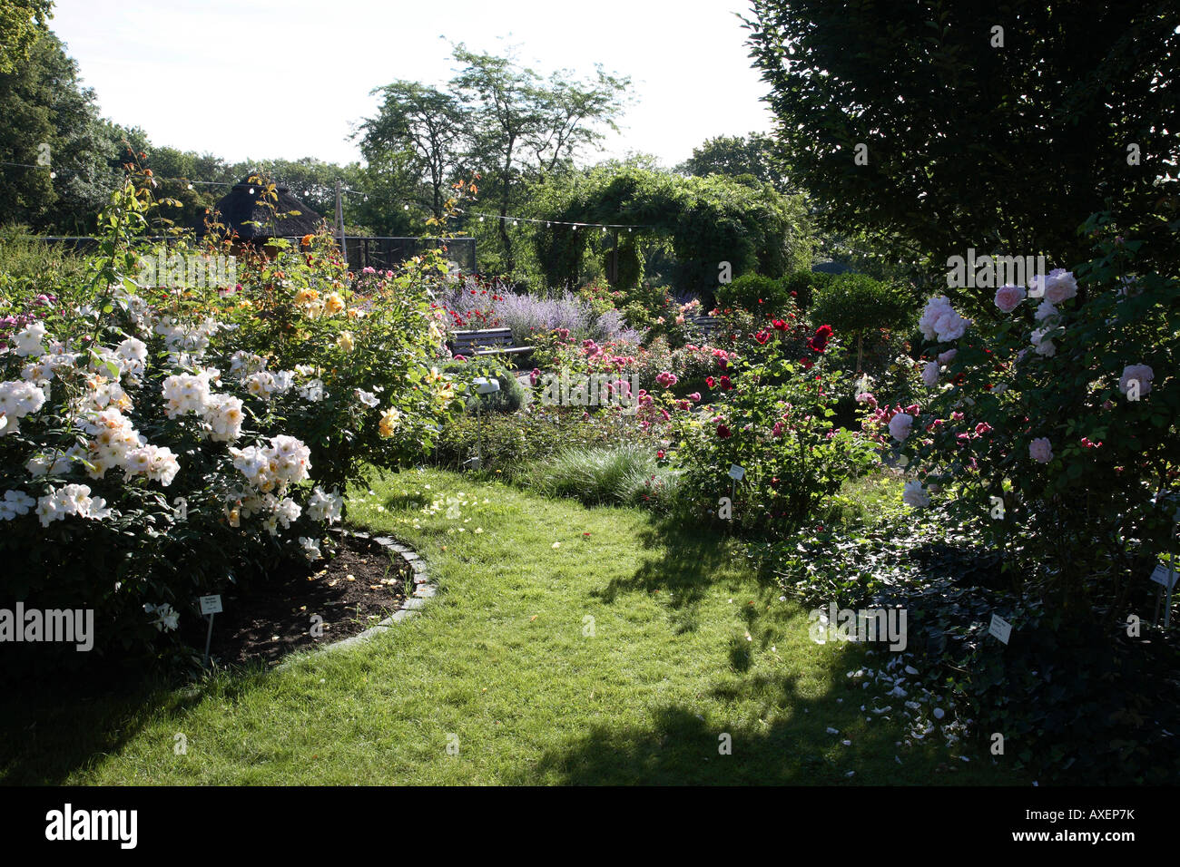 Erfurt, EGA-Park Foto Stock