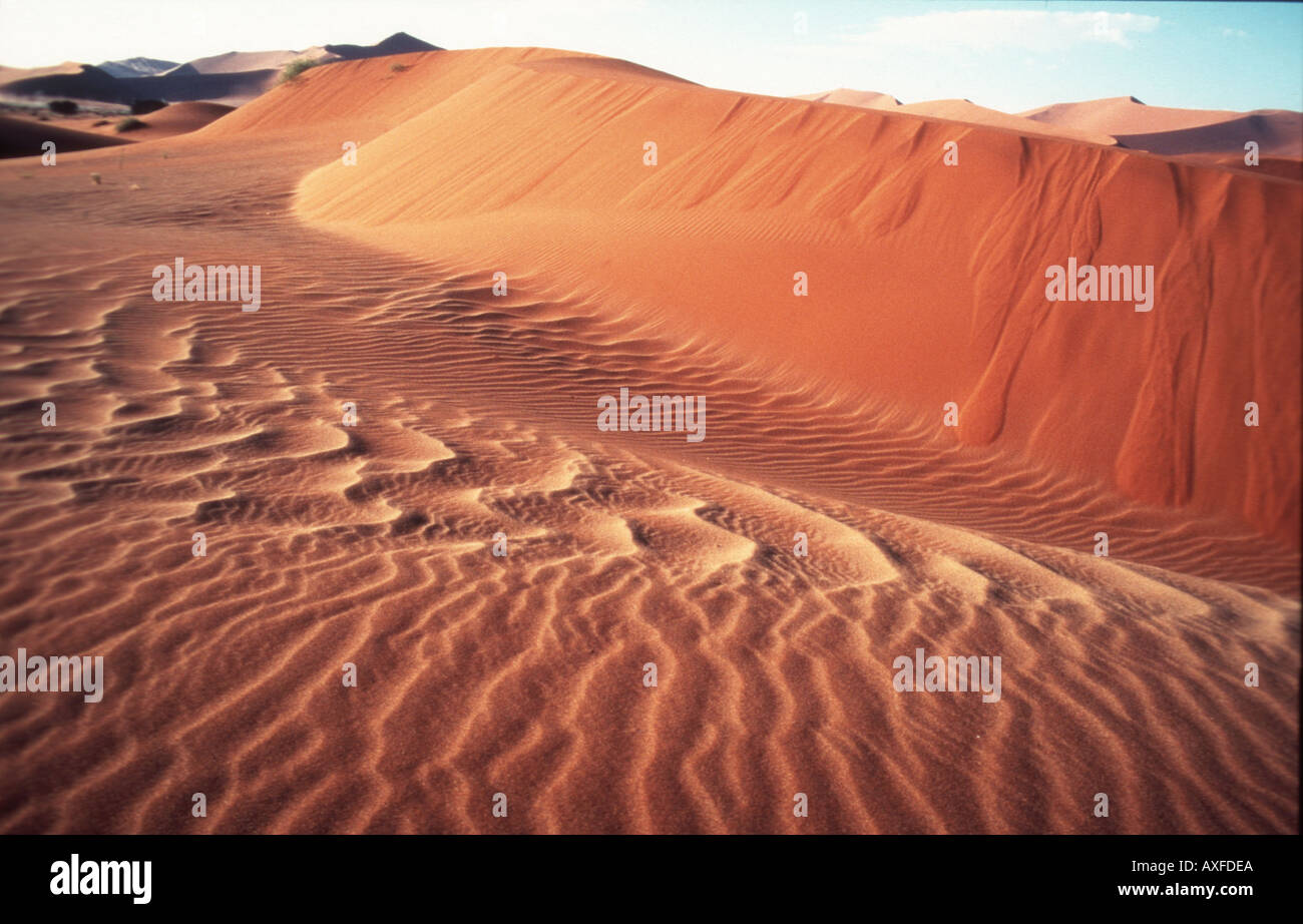 Namibiano dune di sabbia Foto Stock