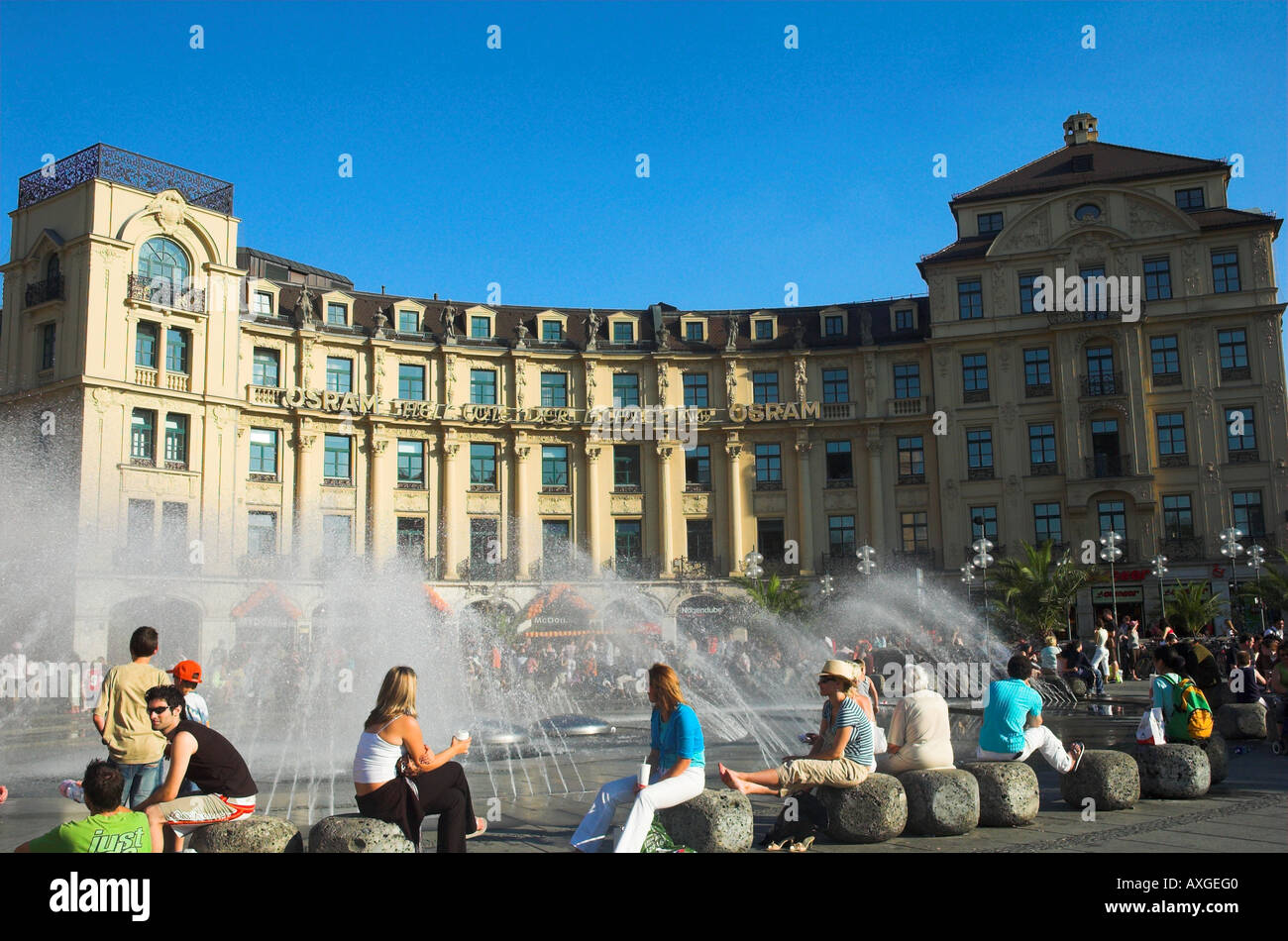 Monaco di Baviera Baviera Germania Foto Stock