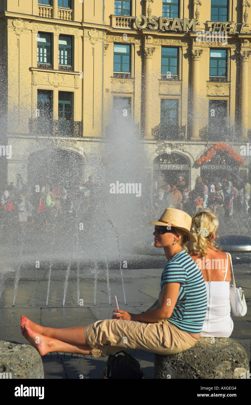 Monaco di Baviera Baviera Germania Foto Stock