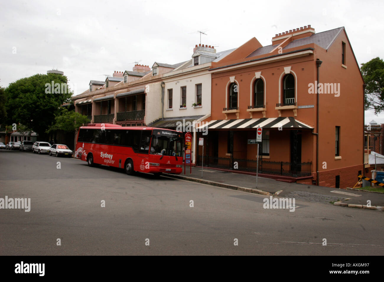Argyle Place, rocce, Sydney. Foto Stock