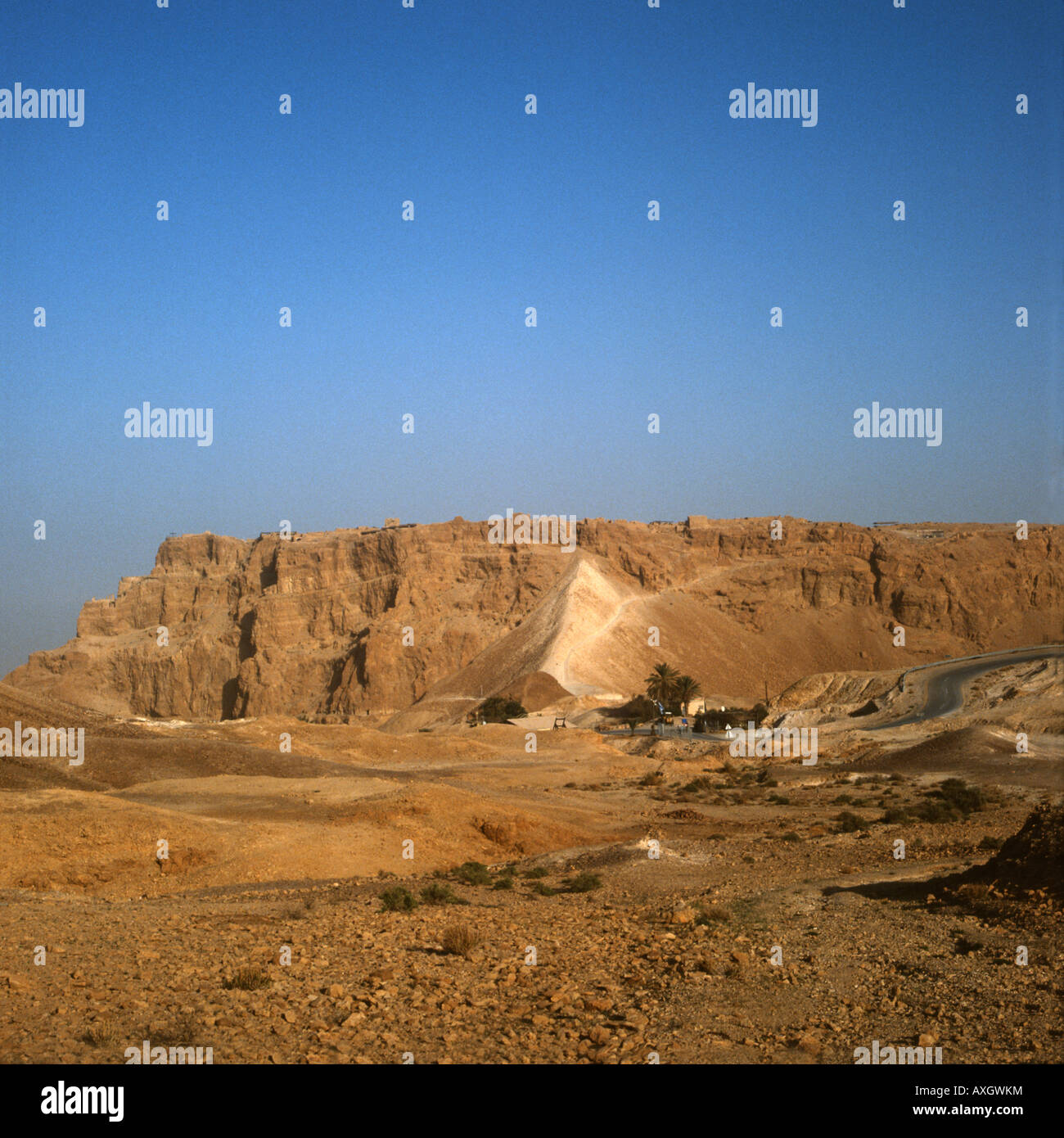 Masada Foto Stock