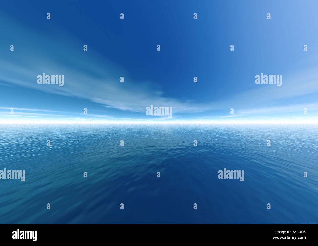 mare Meer Foto Stock