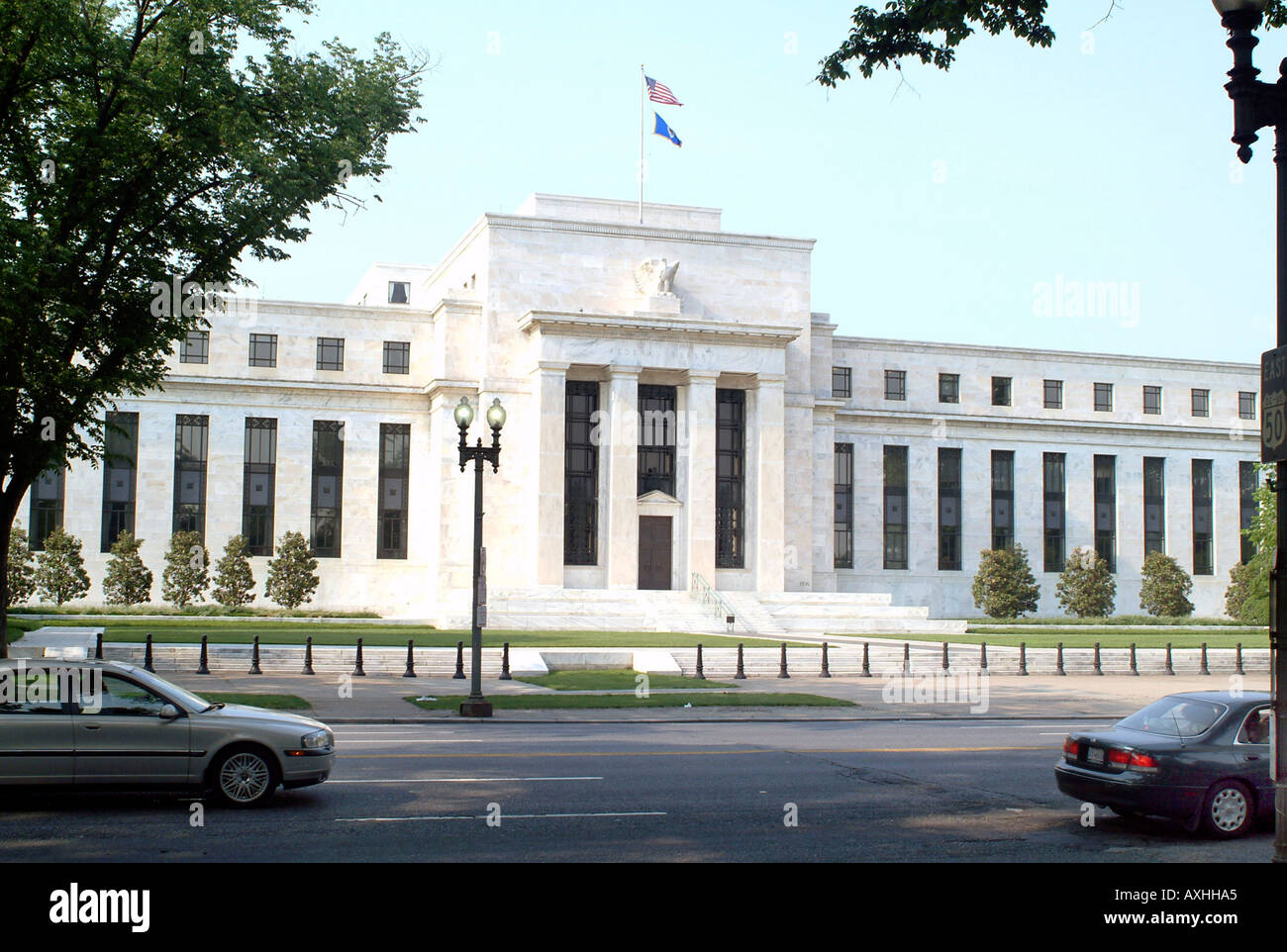 federal Reserve Building Washington DC Foto Stock