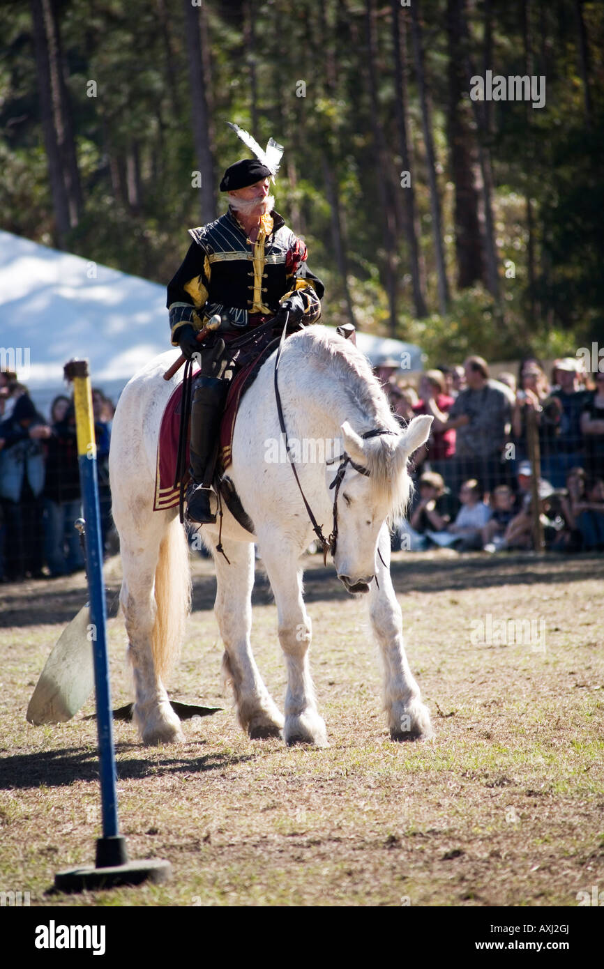 2008 Hoggetowne Faire medievale a Gainesville Florida Foto Stock