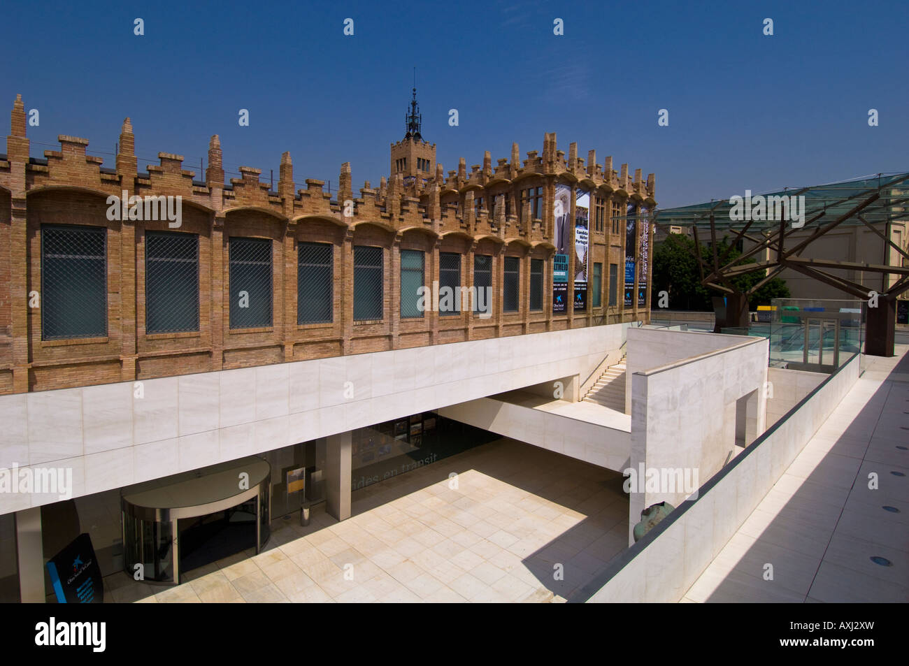 Caixa Forum barcellona catalogna Spagna Foto Stock