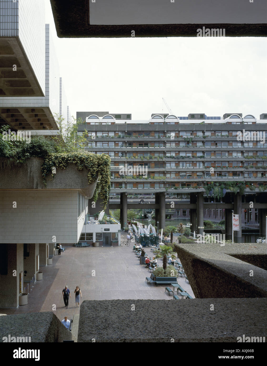 BARBICAN ESTATE 1982 Foto Stock