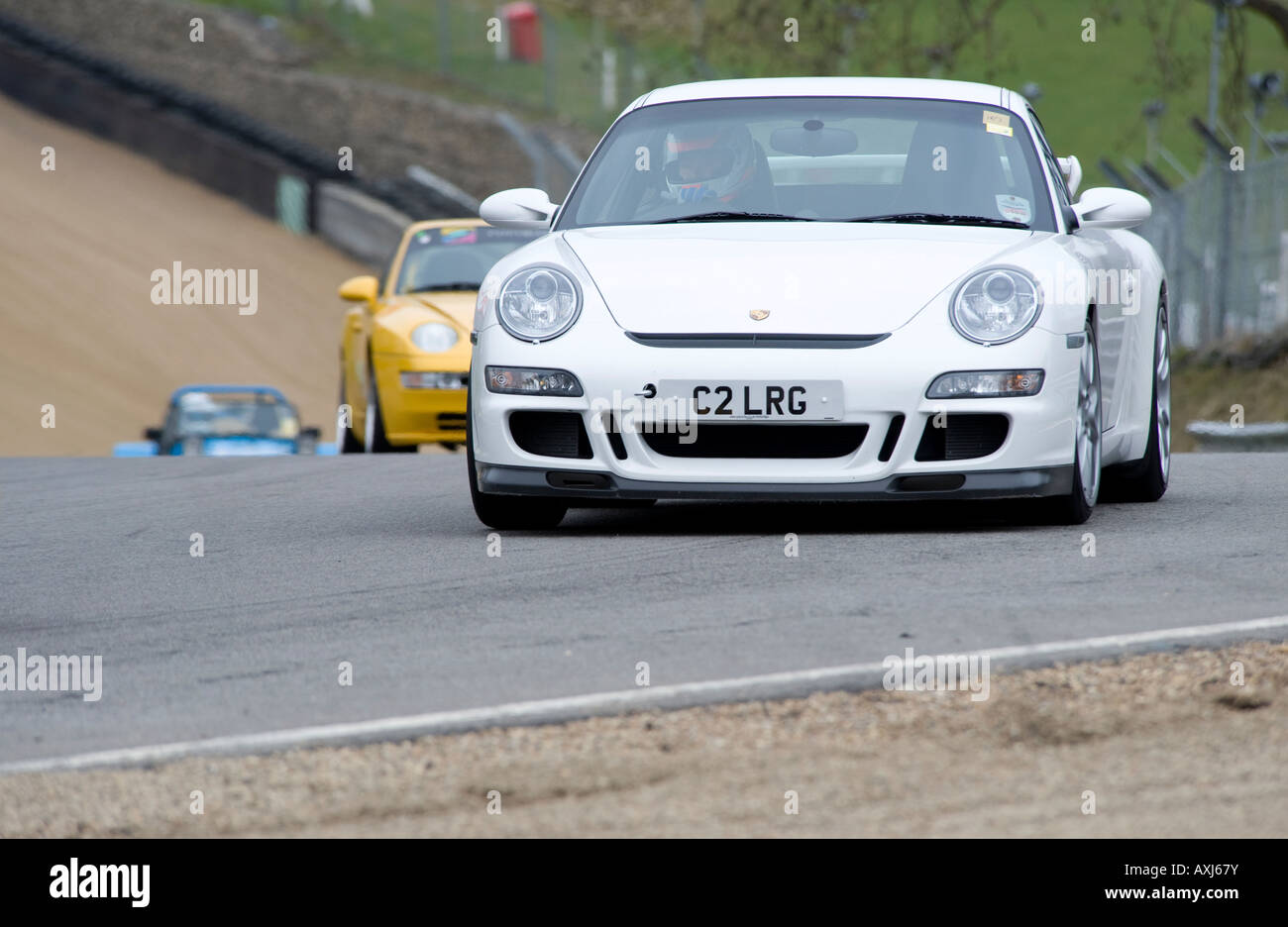 Porsche 911 997 forma Foto Stock