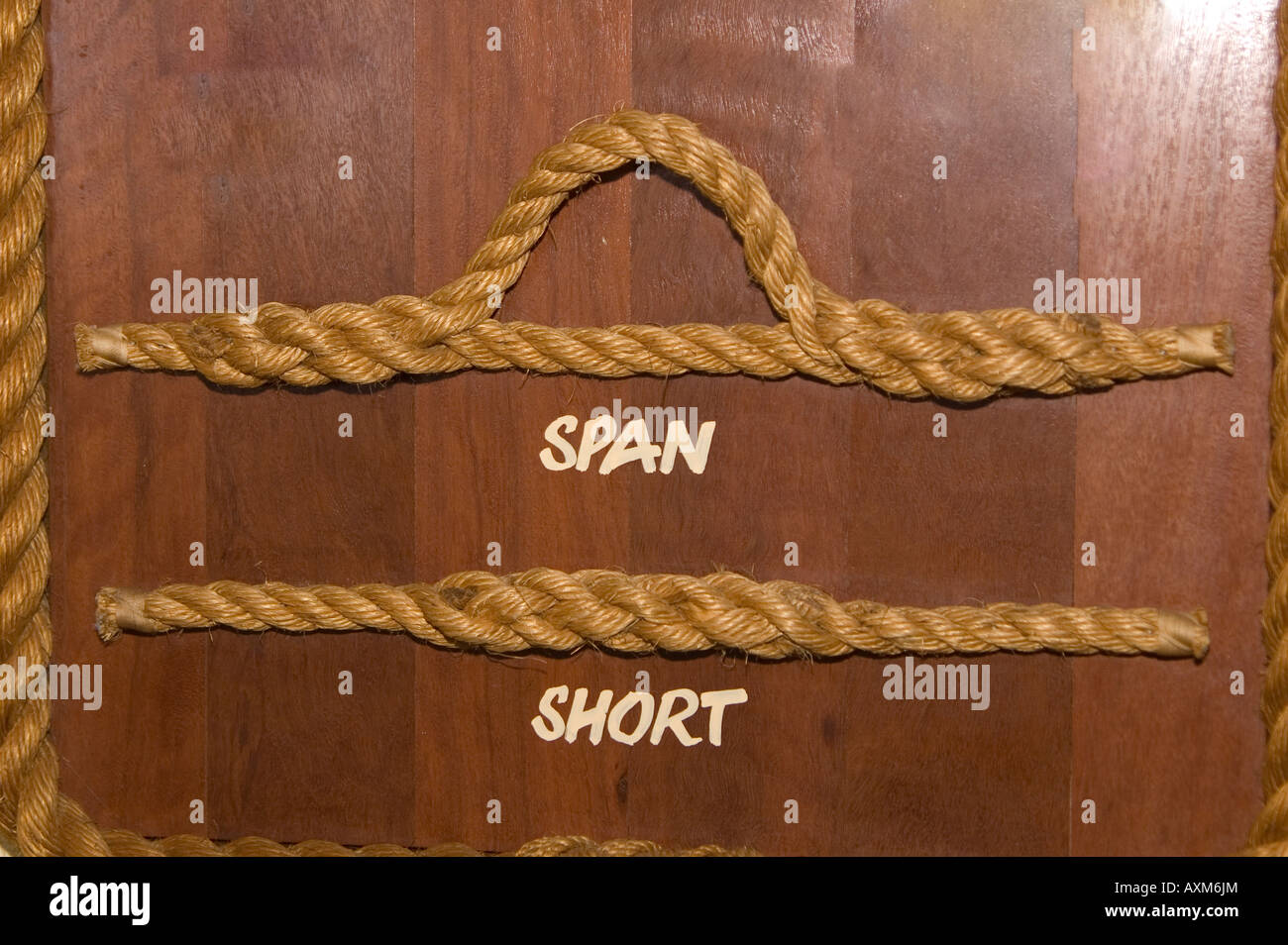 Span e cortometraggio SPLICE Foto Stock