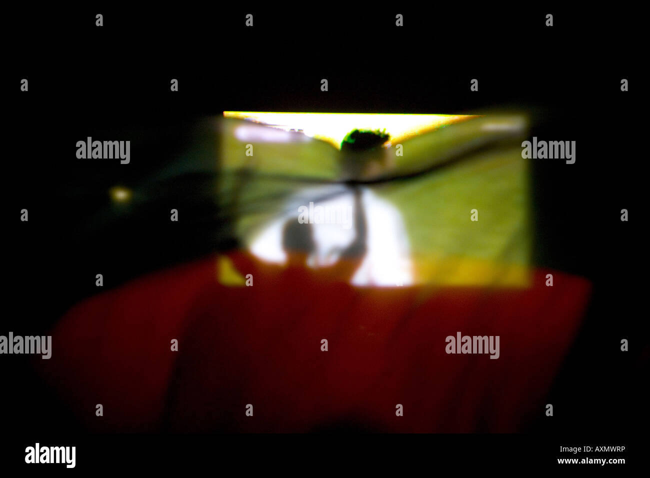 Durante la partita di calcio Germania Polonia quando i tedeschi hanno fatto il loro obiettivo in minute 91 Foto Stock