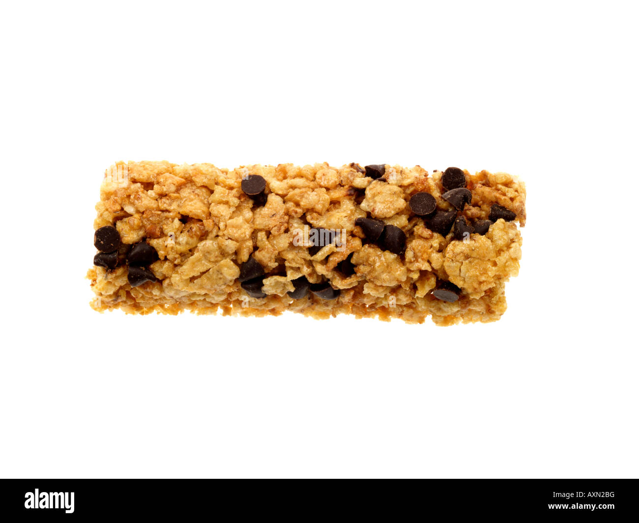Chocolate Chip barra di cereali Foto Stock