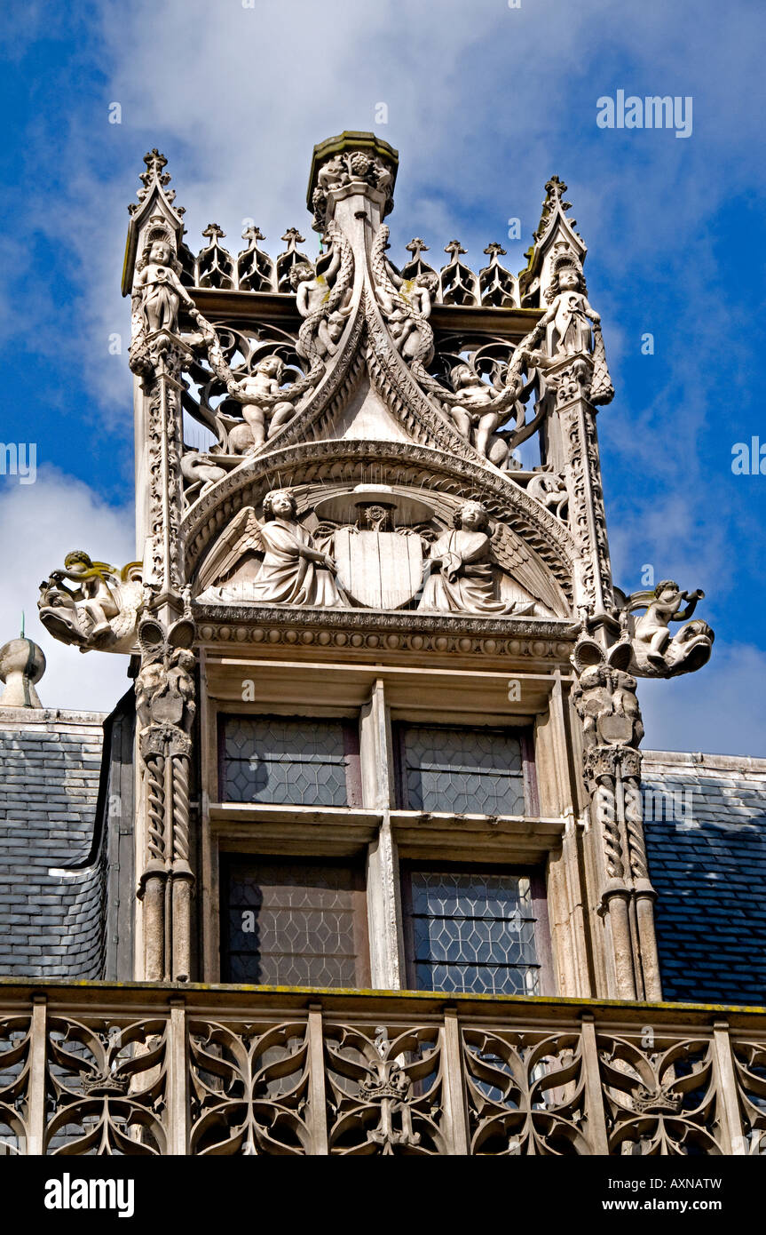 Il Musee de Cluny, ufficialmente conosciuta come il Musee National du Moyen Age Foto Stock