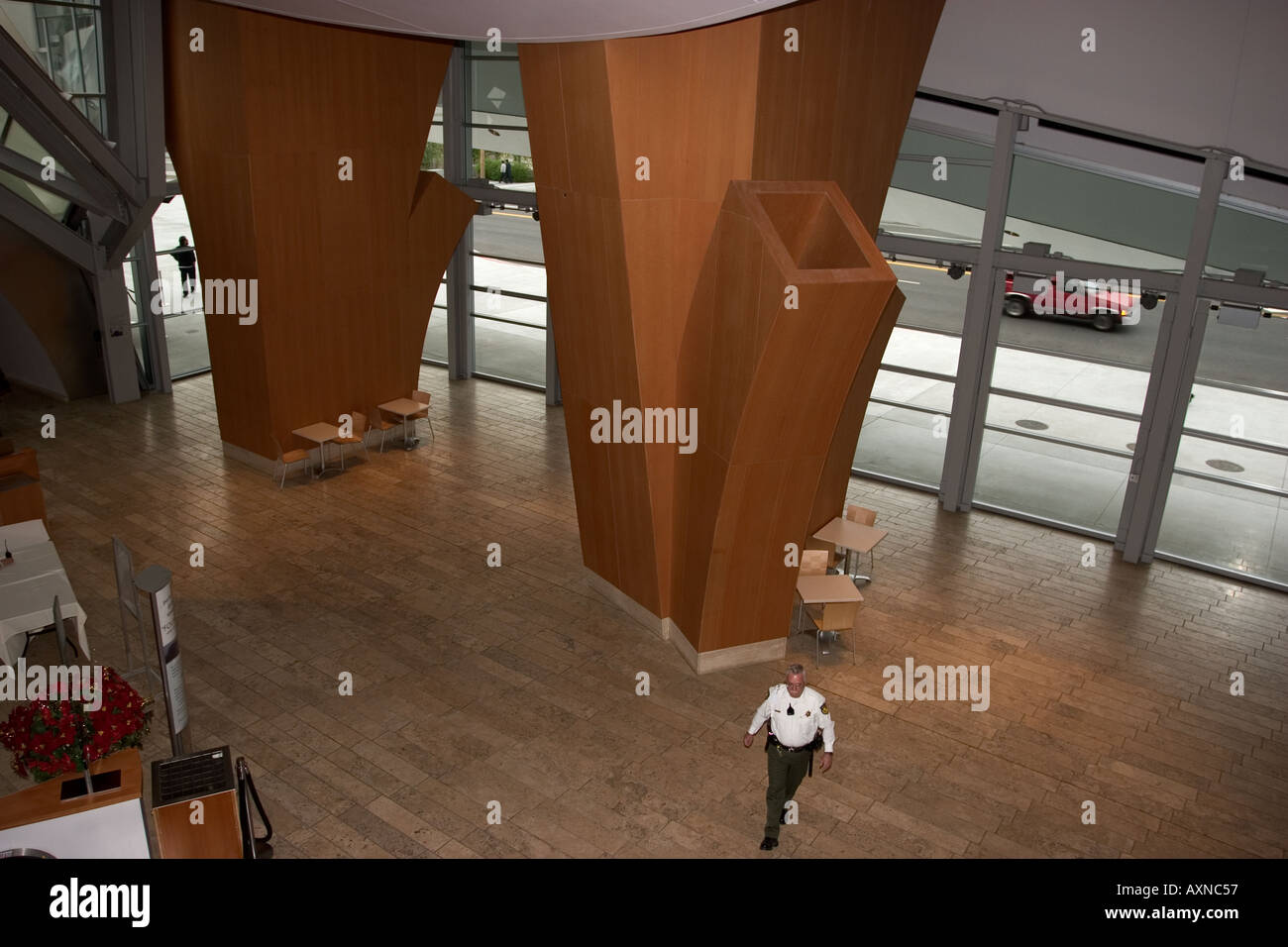 Walt Disney Concert Hall interno di Los Angeles in California Foto Stock
