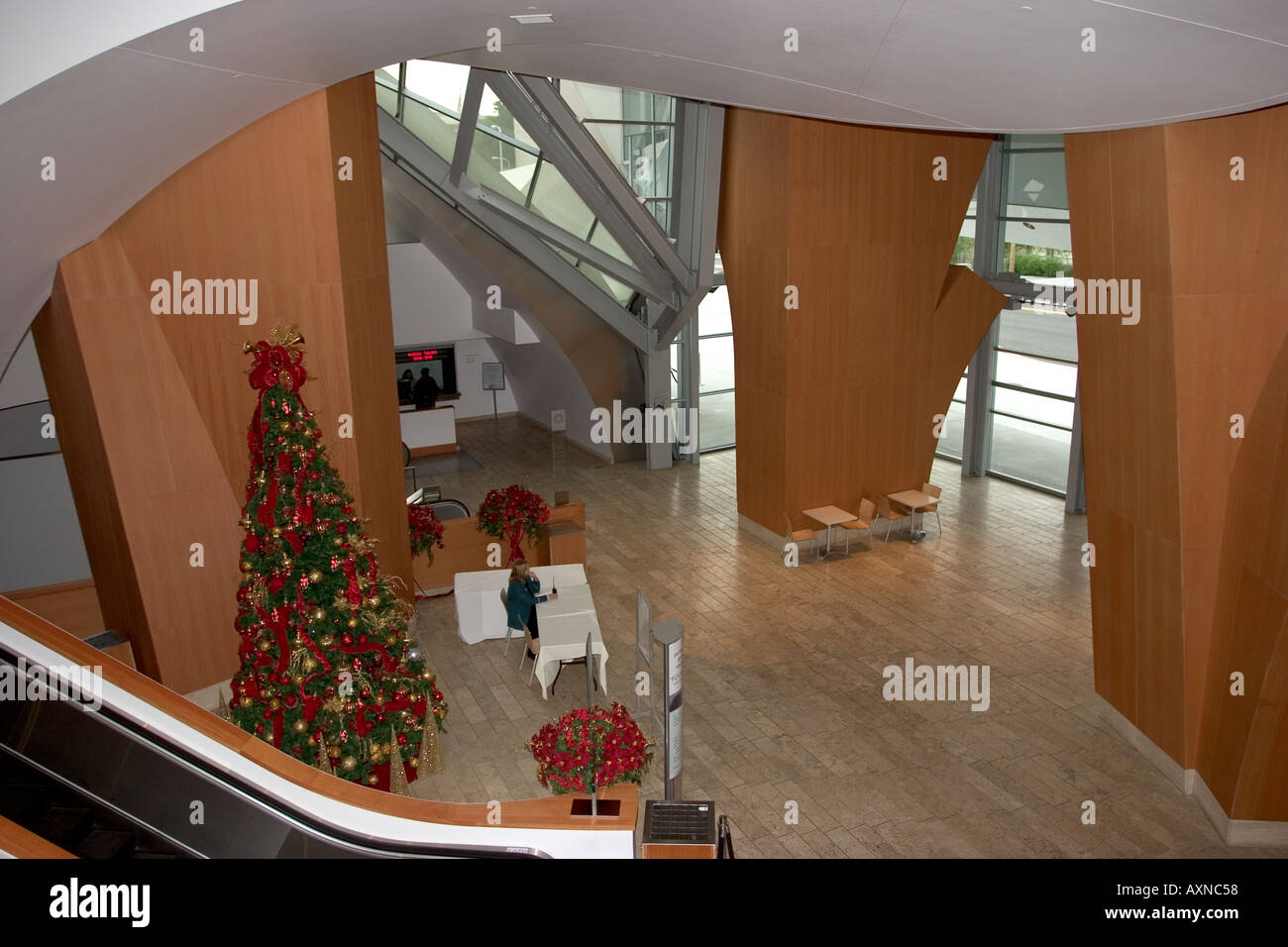 Walt Disney Concert Hall interno di Los Angeles in California Foto Stock