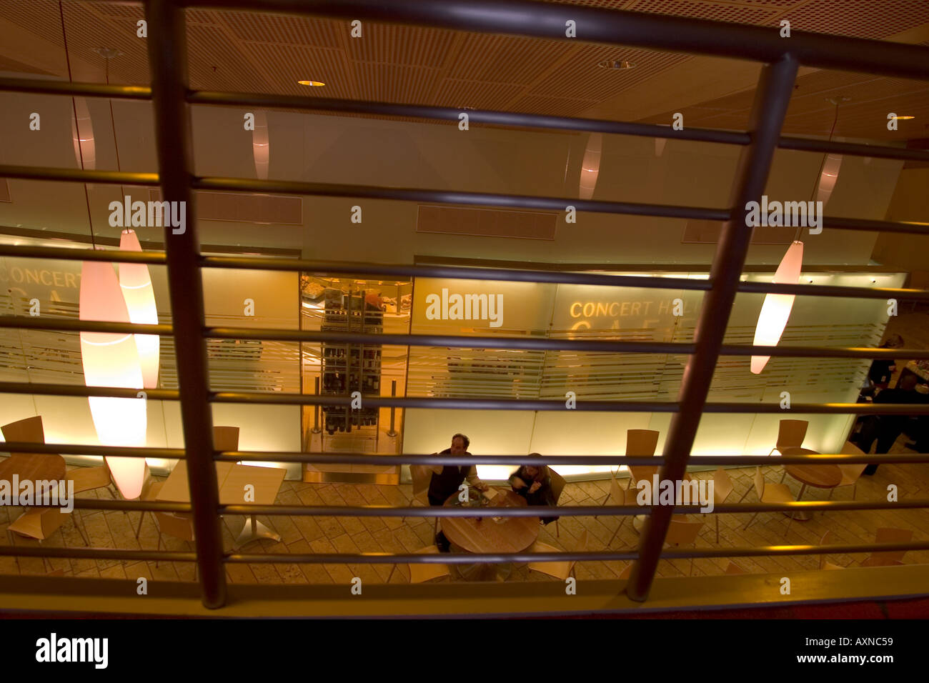 Walt Disney Concert Hall interno di Los Angeles in California Foto Stock