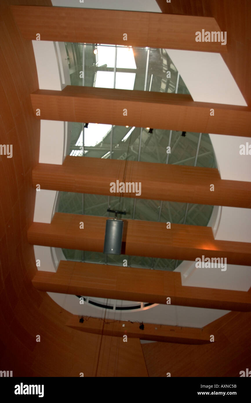 Walt Disney Concert Hall interno di Los Angeles in California Foto Stock