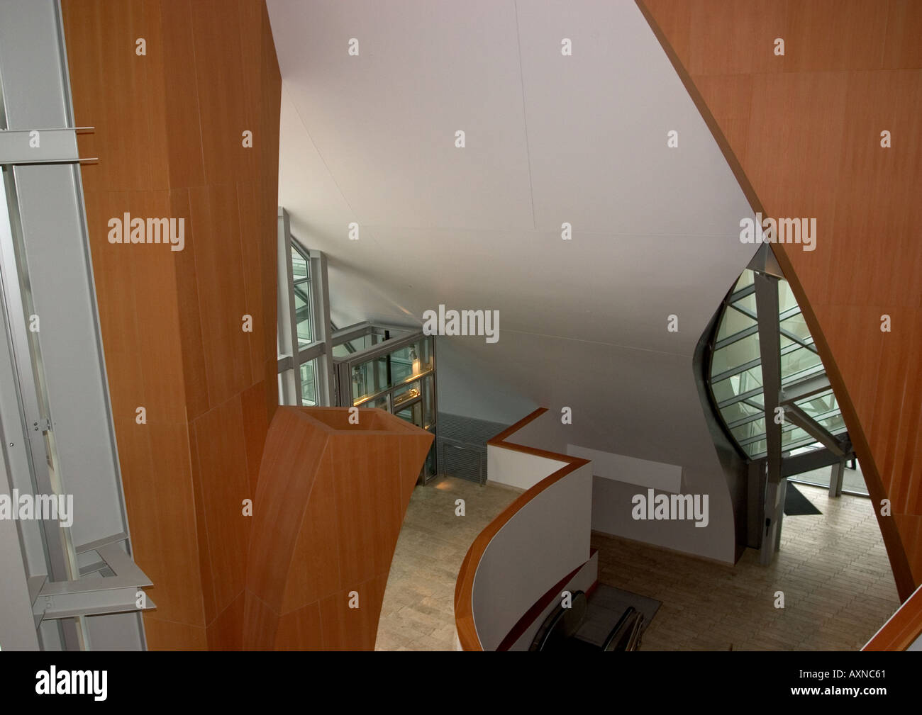 Walt Disney Concert Hall interno di Los Angeles in California Foto Stock