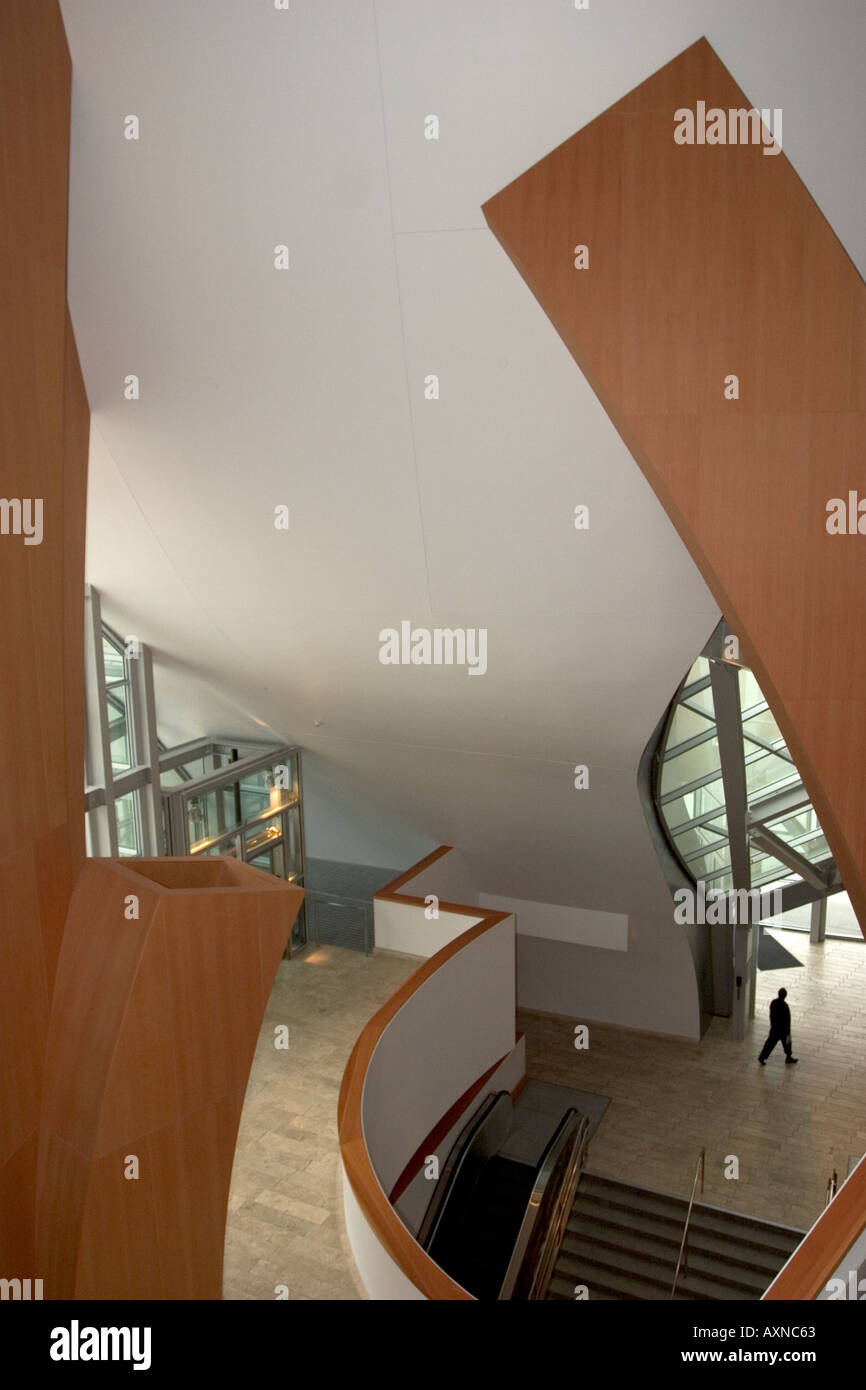 Walt Disney Concert Hall interno di Los Angeles in California Foto Stock