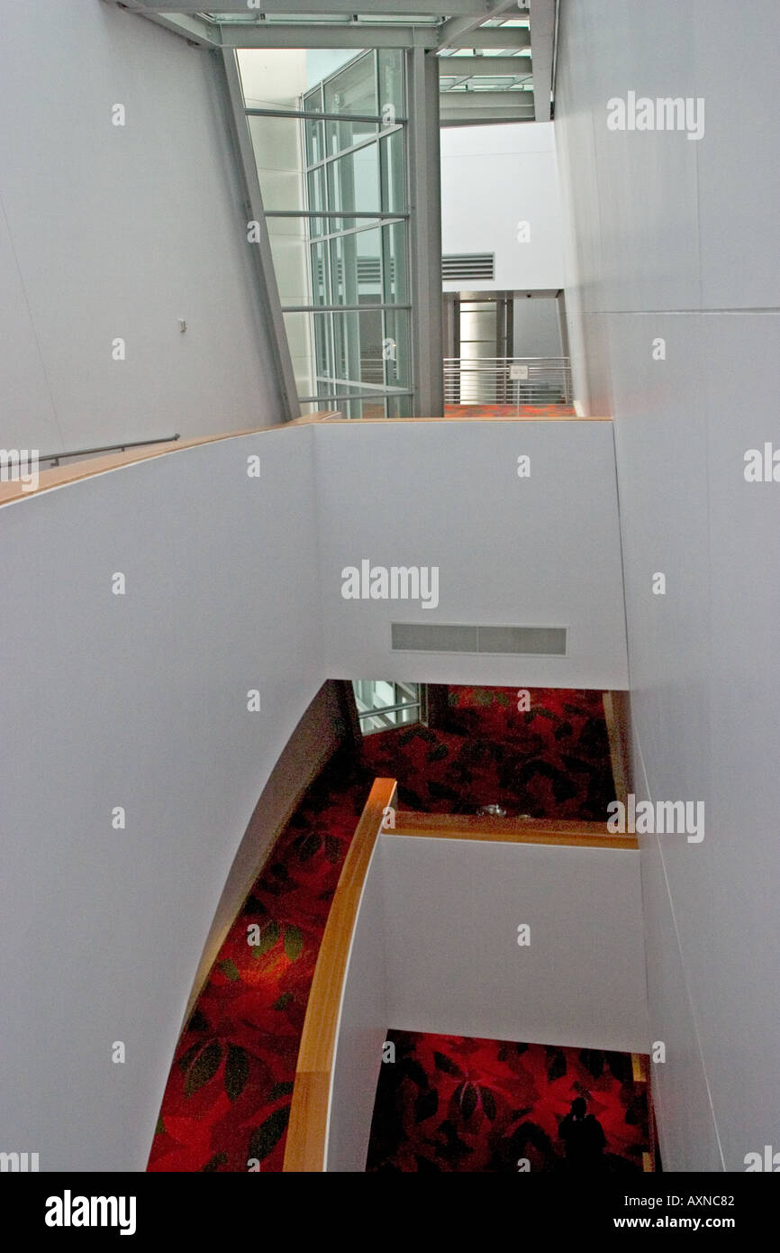 Walt Disney Concert Hall interno di Los Angeles in California Foto Stock