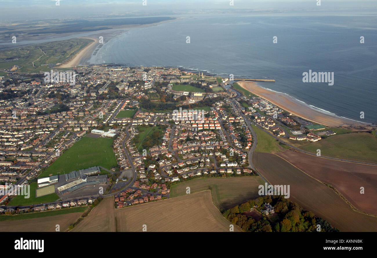 Riprese aeree del St Andrews in Fife Scozia Scotland Foto Stock