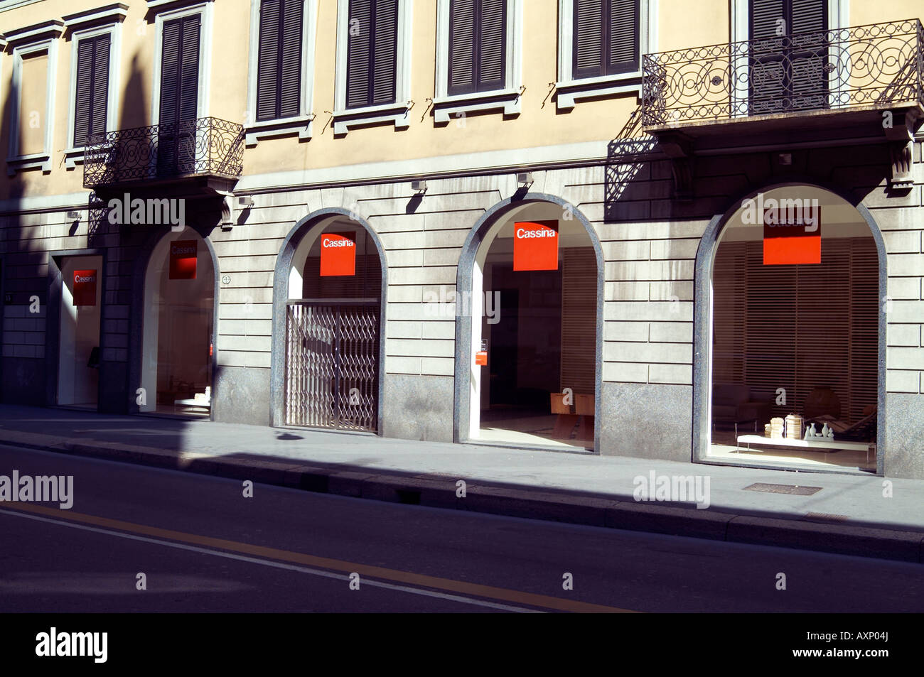 Milano, Italia, design, interior, Cassina, shop Foto Stock