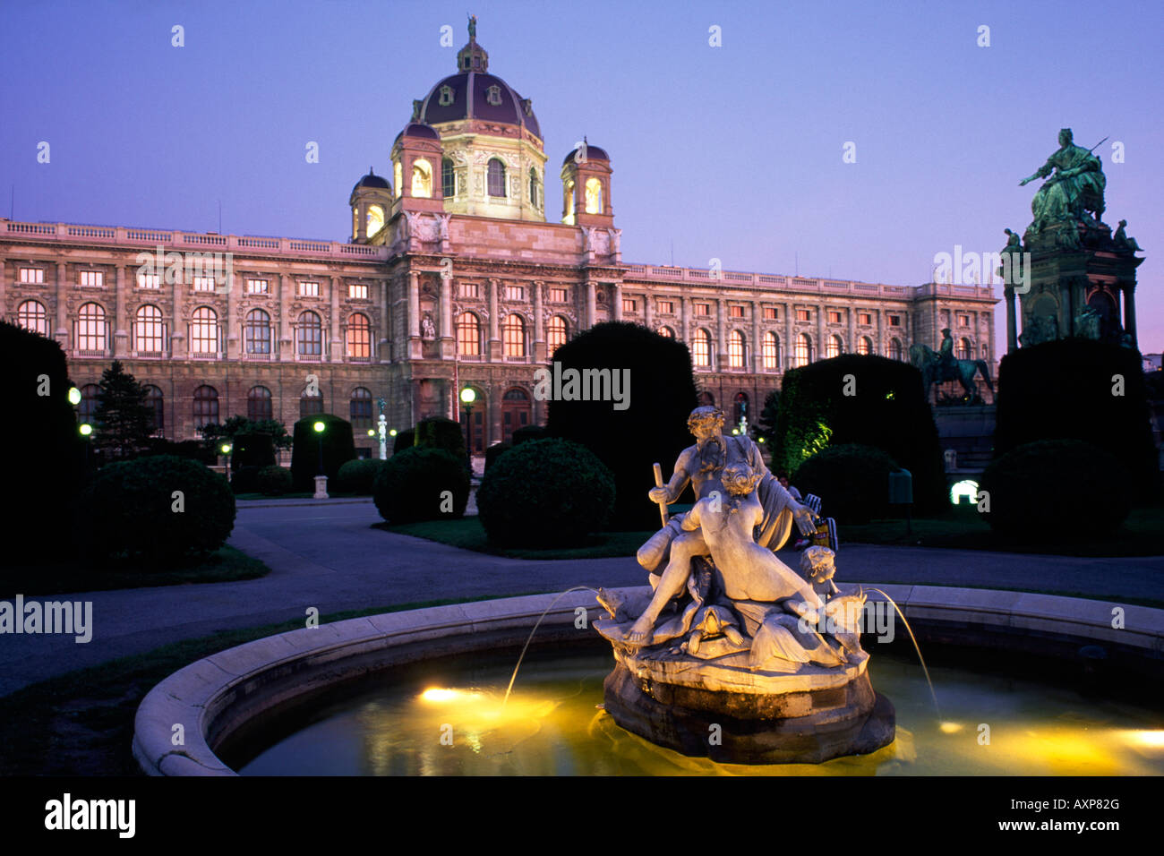 Museo di Storia dell'arte, Vienna, Austria Foto Stock