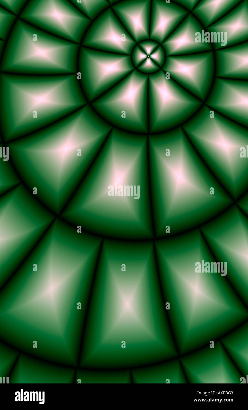 Caleidoscopio illustrato Foto Stock