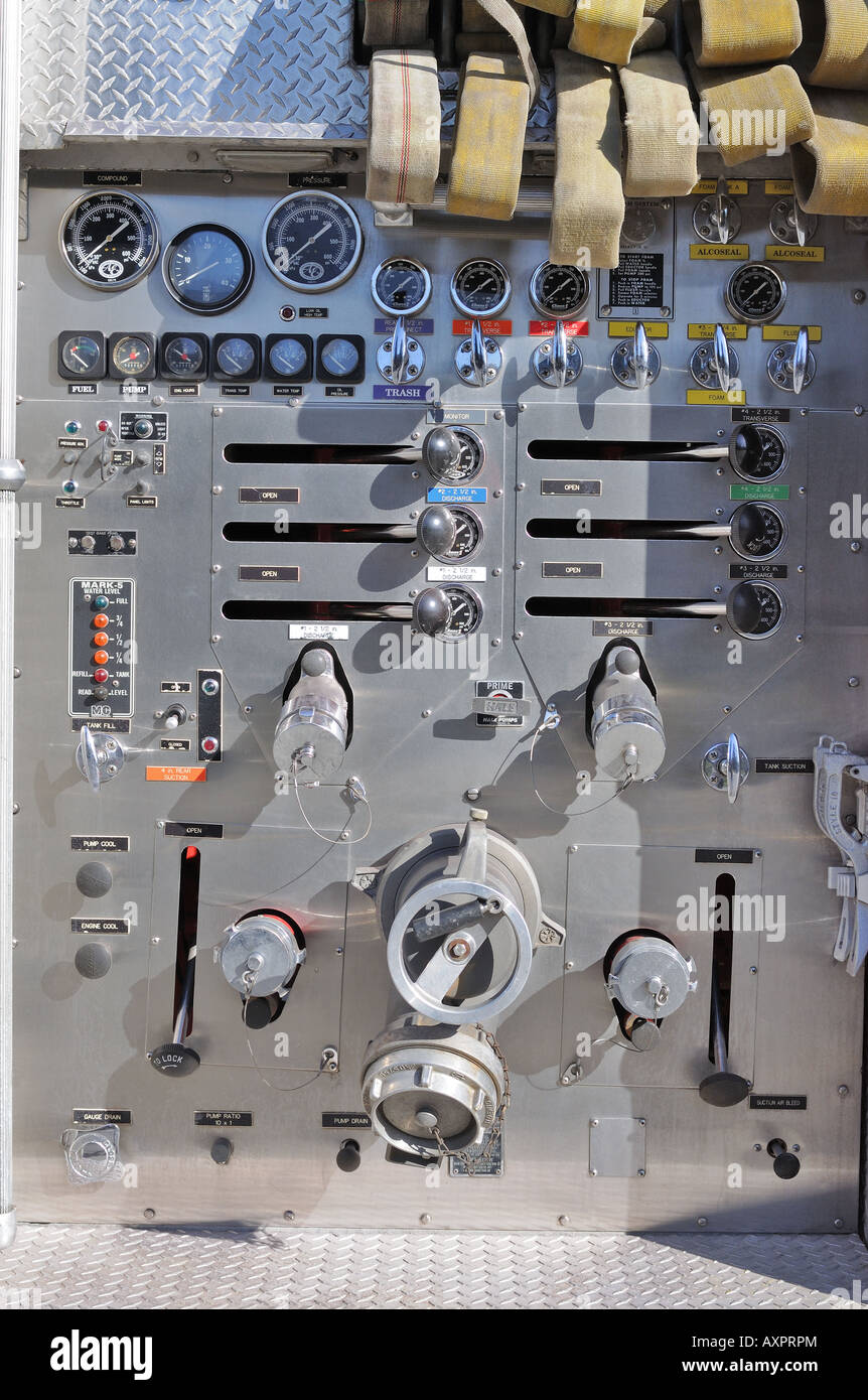 Nanaimo fuoco e al dipartimento di soccorso BC Canada Foto Stock