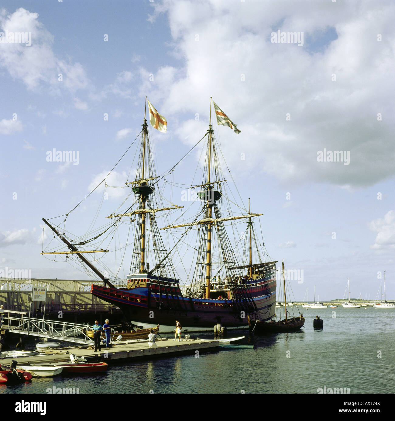 Geografia / viaggi, STATI UNITI D'AMERICA, Massachusetts, Plymouth, il Mayflower, Foto Stock