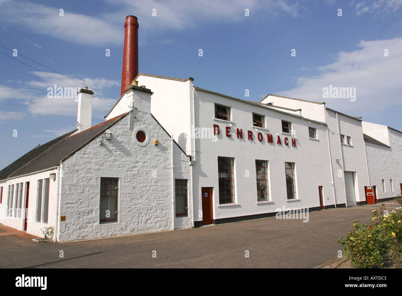 La distilleria benromach sullo Scottish whisky trail Foto Stock