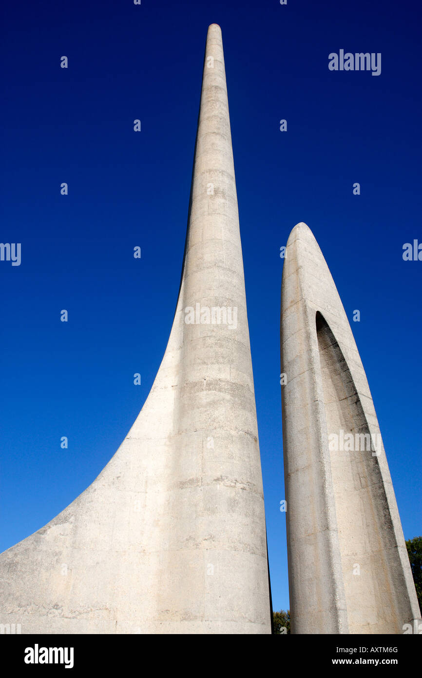 Lingua afrikaans monumento paarl Western Cape Province sud africa Foto Stock