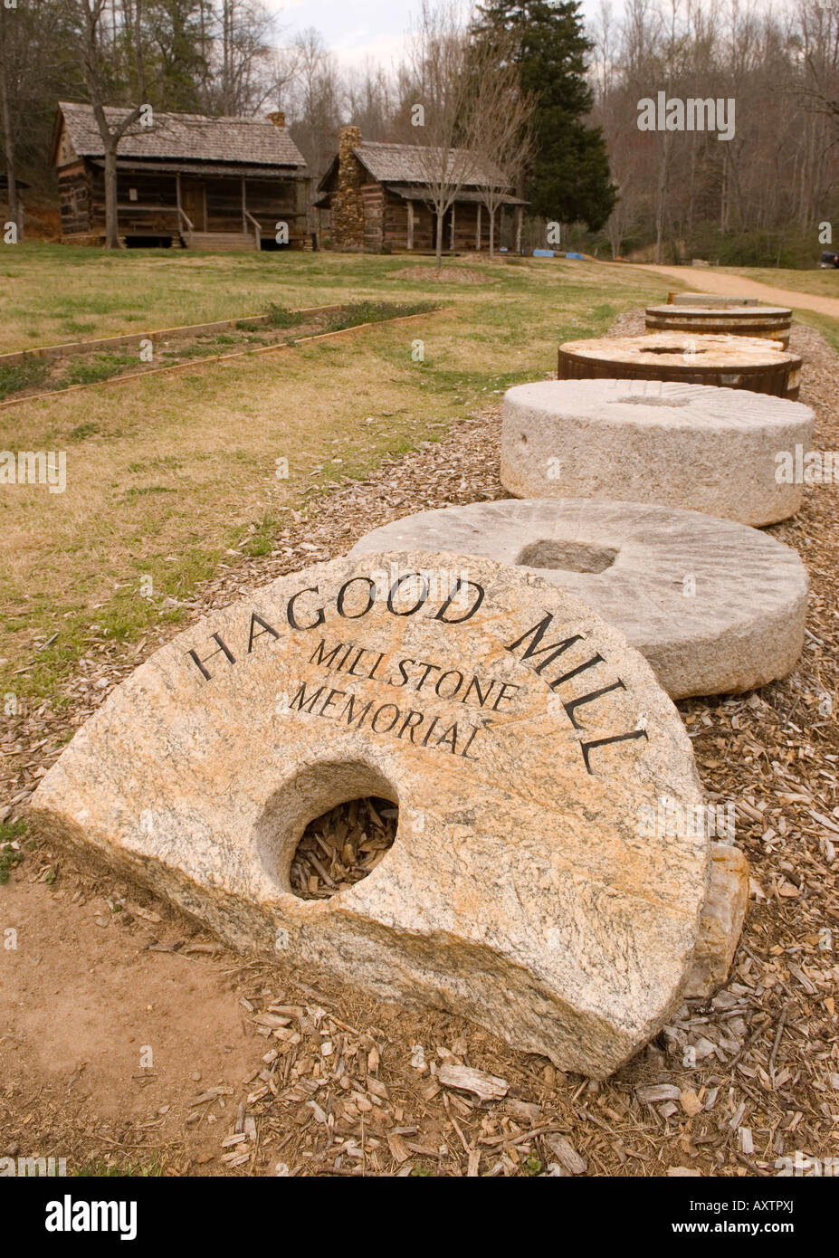 Hagood Grist Mill Pickens South Carolina USA Foto Stock