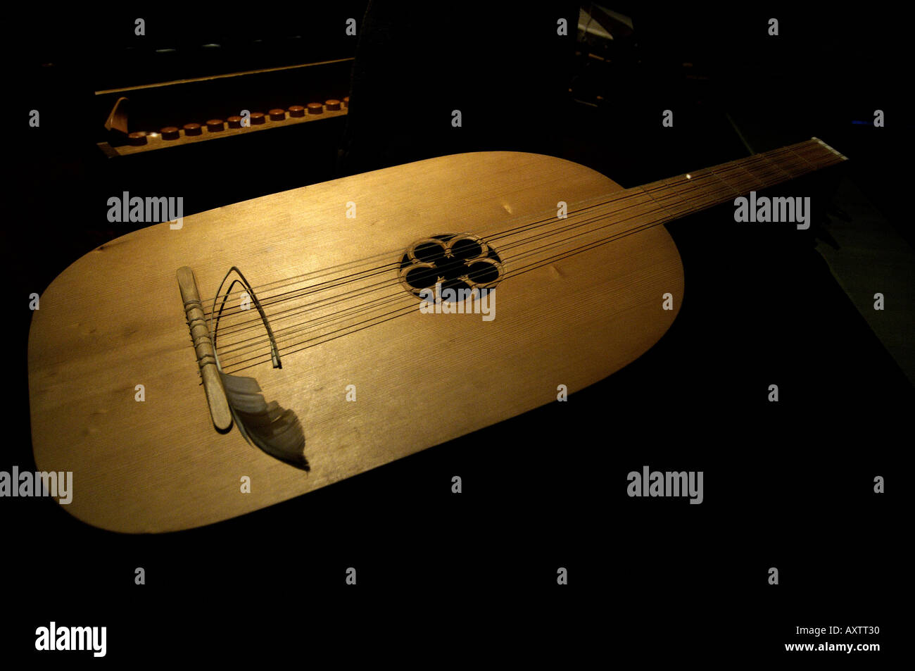 Puivert departement Aude Quercorb museo sul display sono strumenti storici dal medioevo Foto Stock