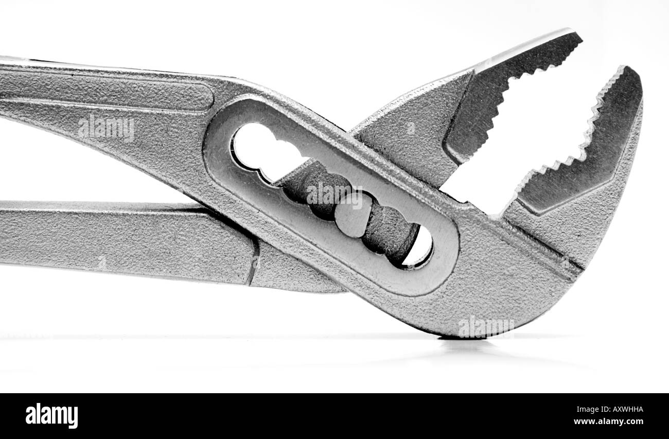 Pinze Gaspipe (Chiudi vista) Foto Stock