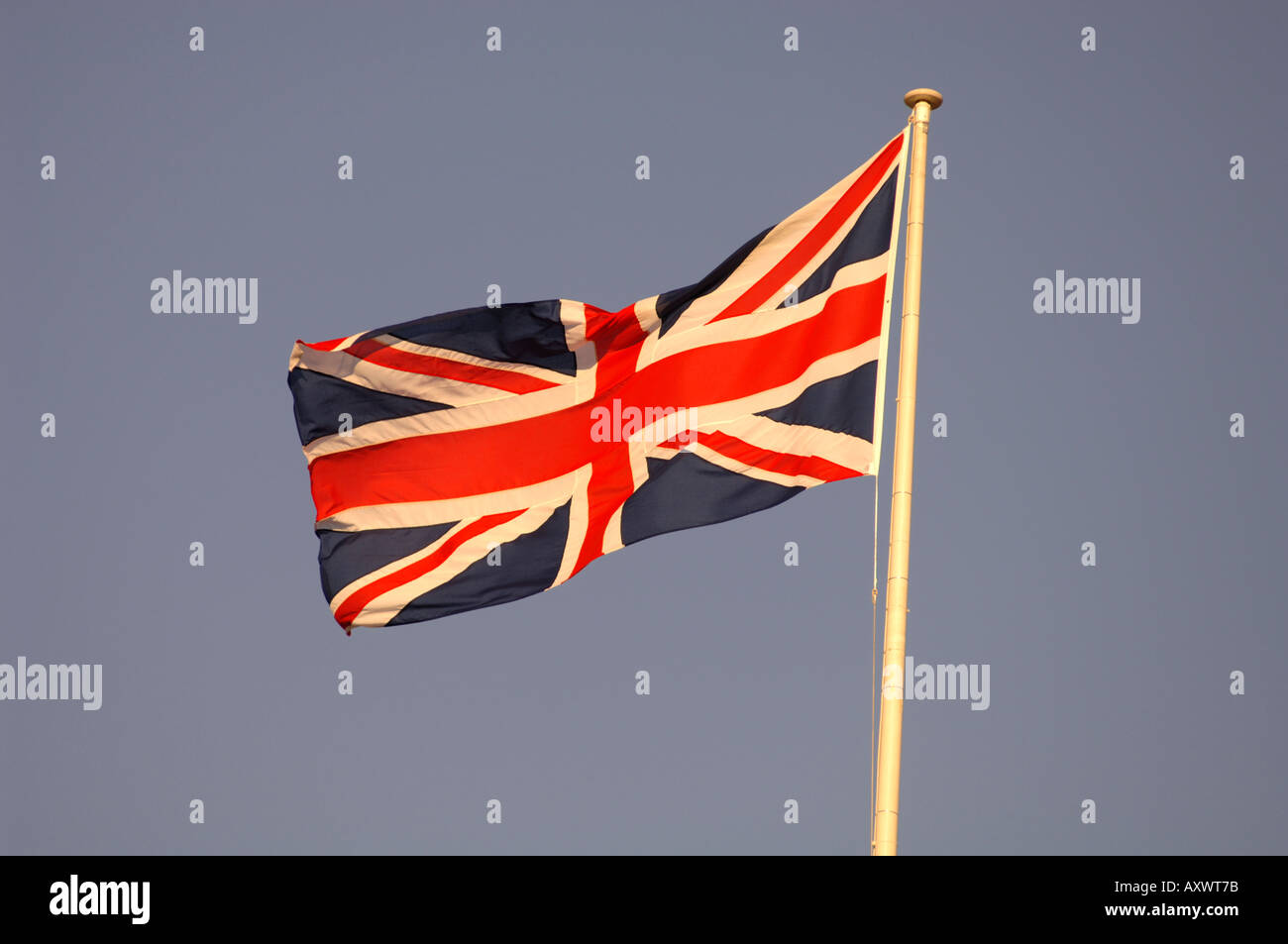 Londra, Inghilterra. Bandiera dell'Unione. Foto Stock