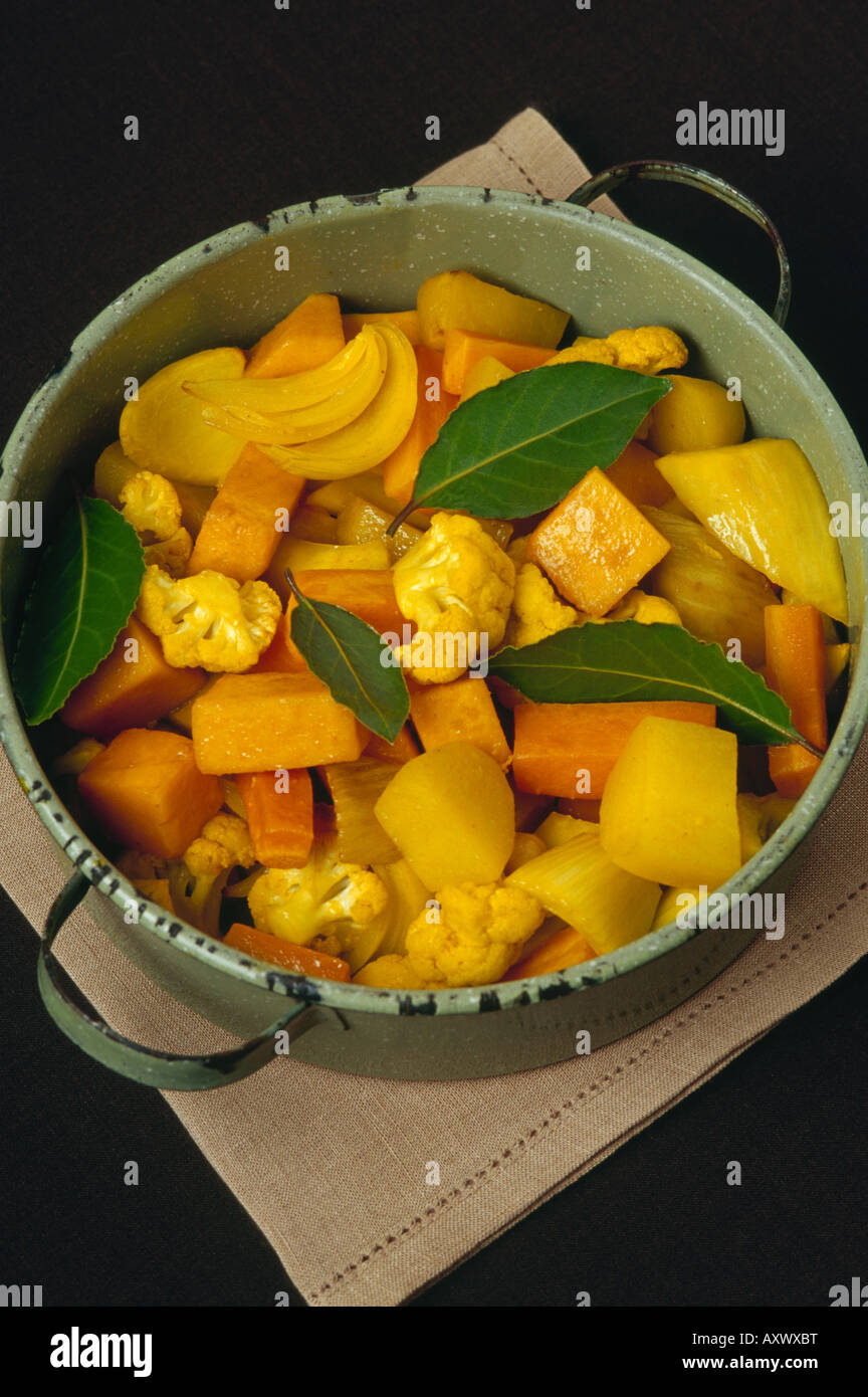 Ortaggi " vegetale " piatto Foto Stock