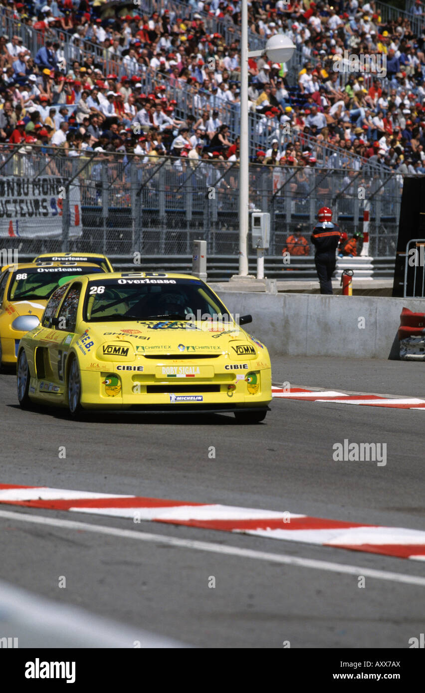 1999 Monaco Clio Cup Foto Stock